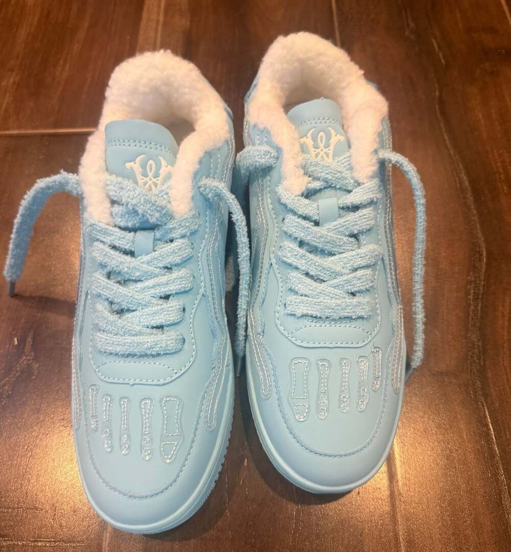 Watson Bones Sneakers in Robin Egg Blue